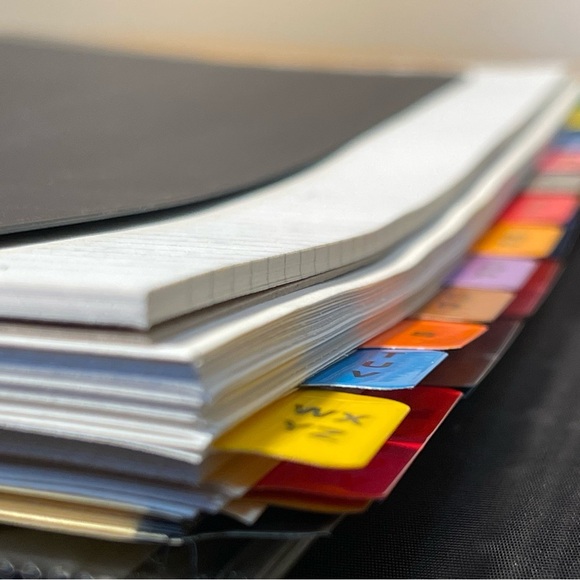 Day Timer Leather Binder crafted in Canada - Picture 14 of 16